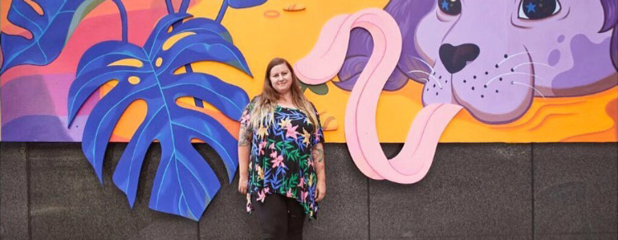 Allison Bamcat: Joyful Cones & Marvelous Murals