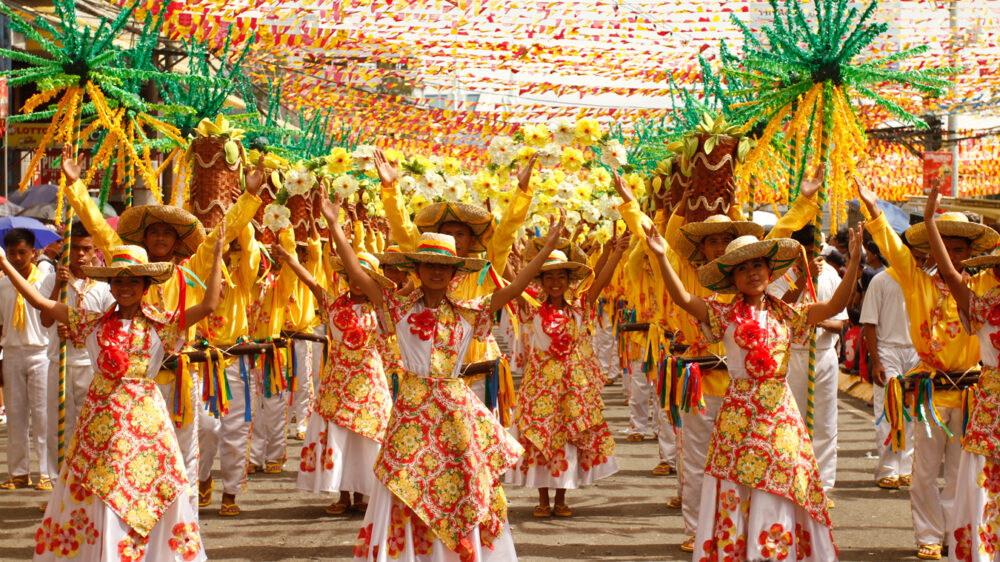 Cebu, Philippines Sinulog Dancers